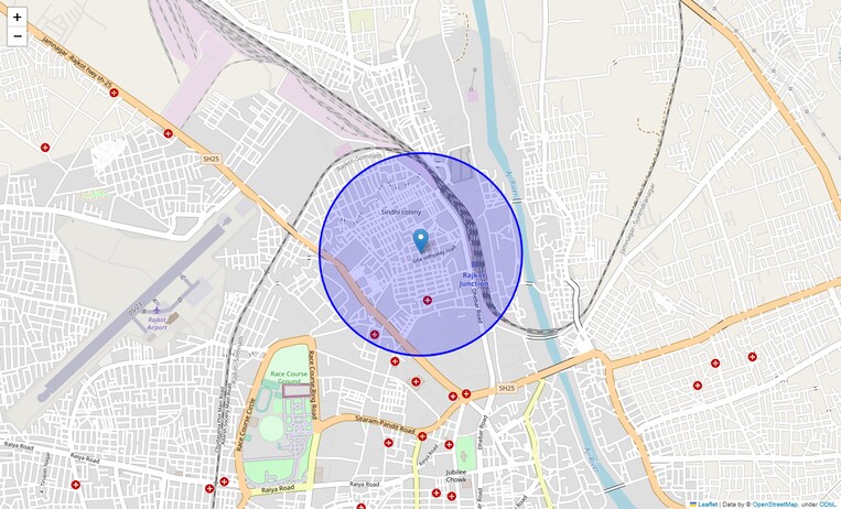 Location Map of Gayakwadi