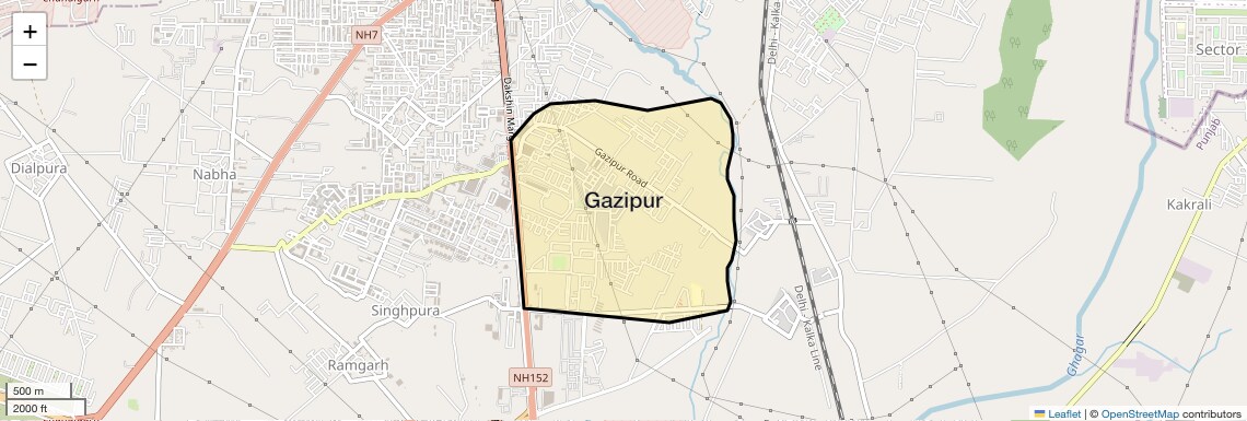 Gazipur Map