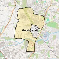 Geddalahalli Map