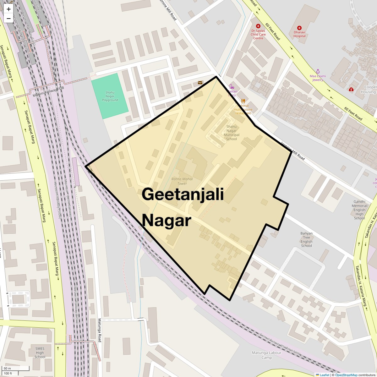 Check Time Travel of Geetanjali Nagar, Mumbai