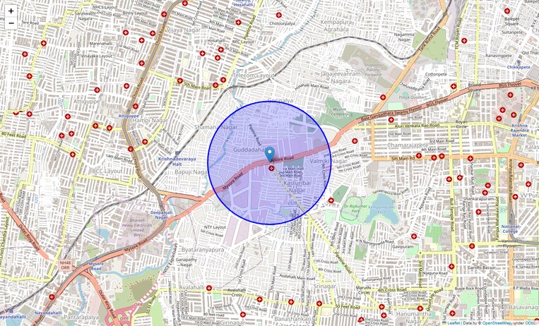 Location Map of Gef