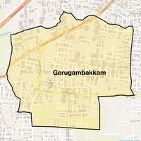 Gerugambakkam Map