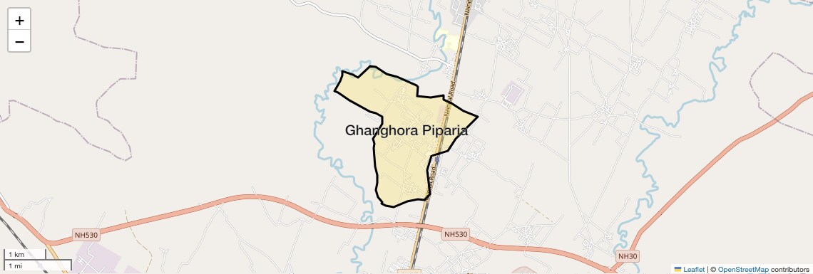 Check Time Travel of Ghanghora Piparia, Bareilly