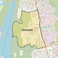 Ghansoli Map