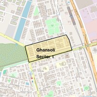Ghansoli Sector 1 Map