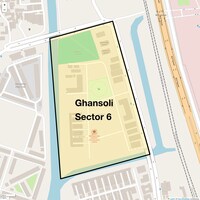 Ghansoli Sector 6 Map