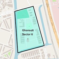 Ghansoli Sector 6 Map