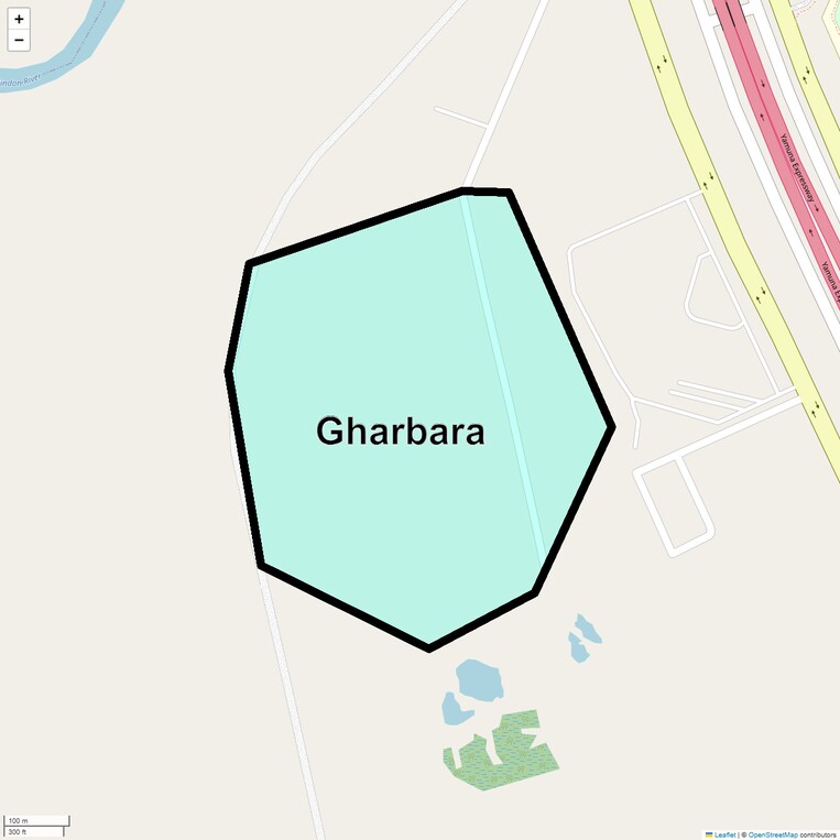 Location Map of Gharbara