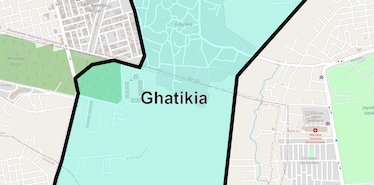 Location Map of Ghatikia, Bhubaneswar