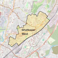 Ghatkopar West Map