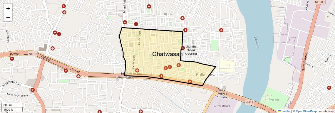 Ghatwasan Map