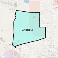Ghazipur Map