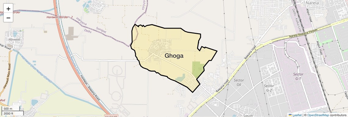 Check Time Travel of Ghoga, Delhi