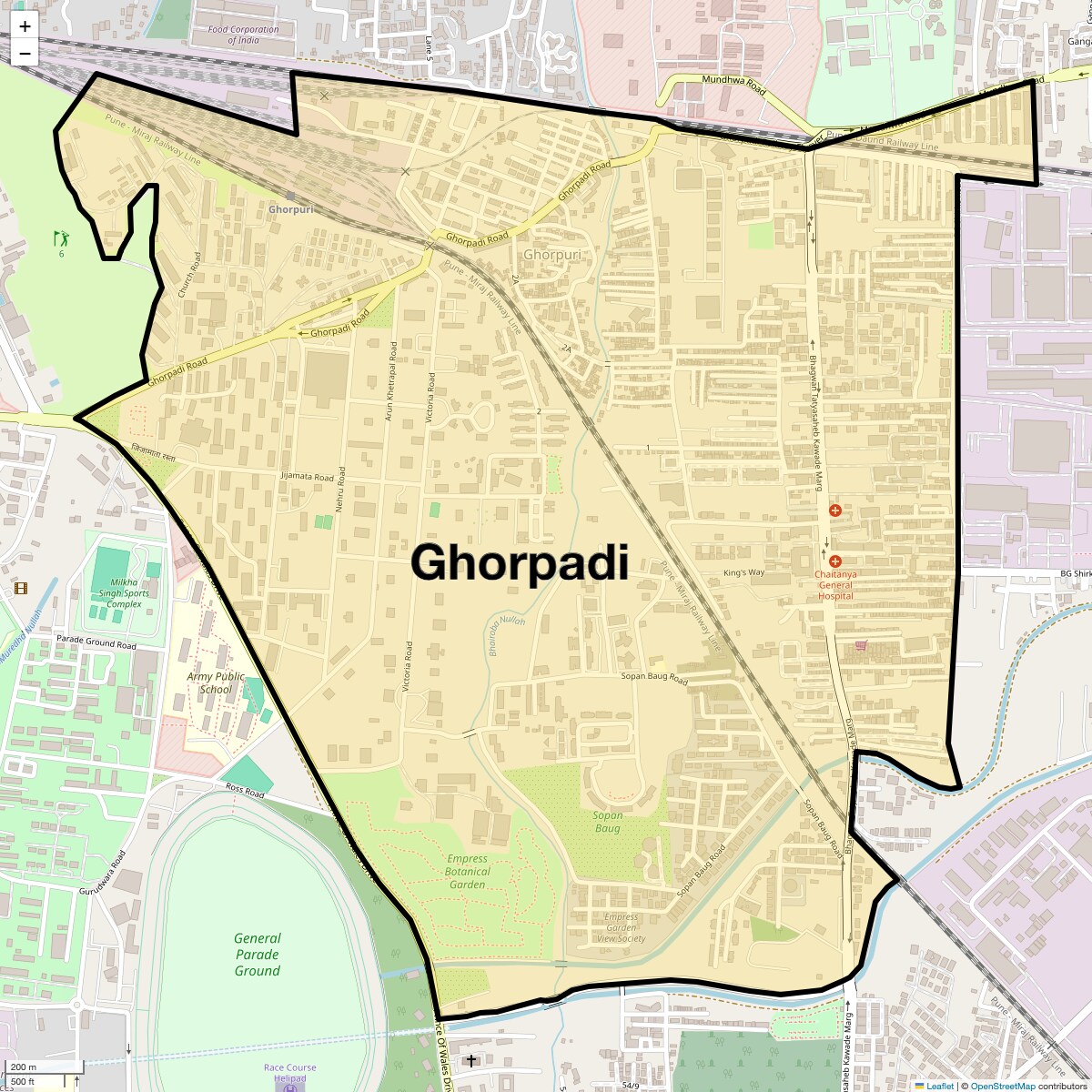 Check Time Travel of Ghorpadi, Pune