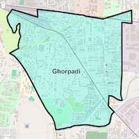 Ghorpadi Map