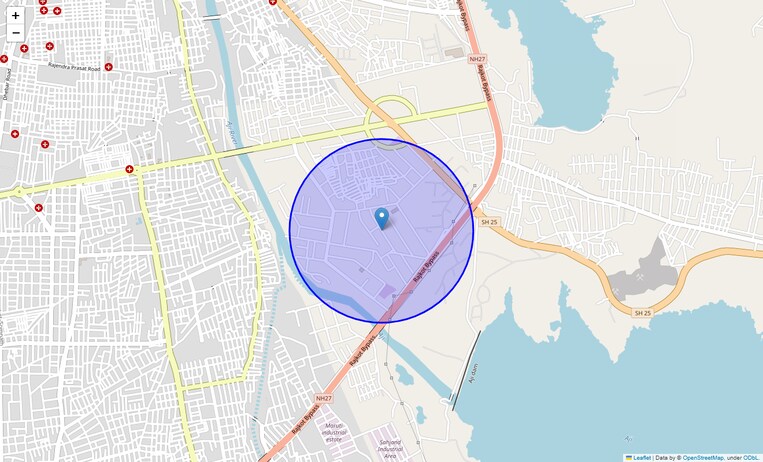 Location Map of Gidc