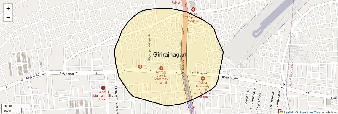 Girirajnagar Map