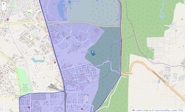 Location Map of Golf Course Road, Gurgaon