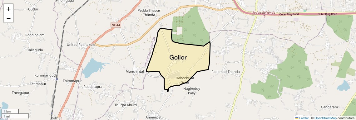 Gollor Map