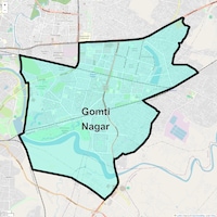 Gomti Nagar Map