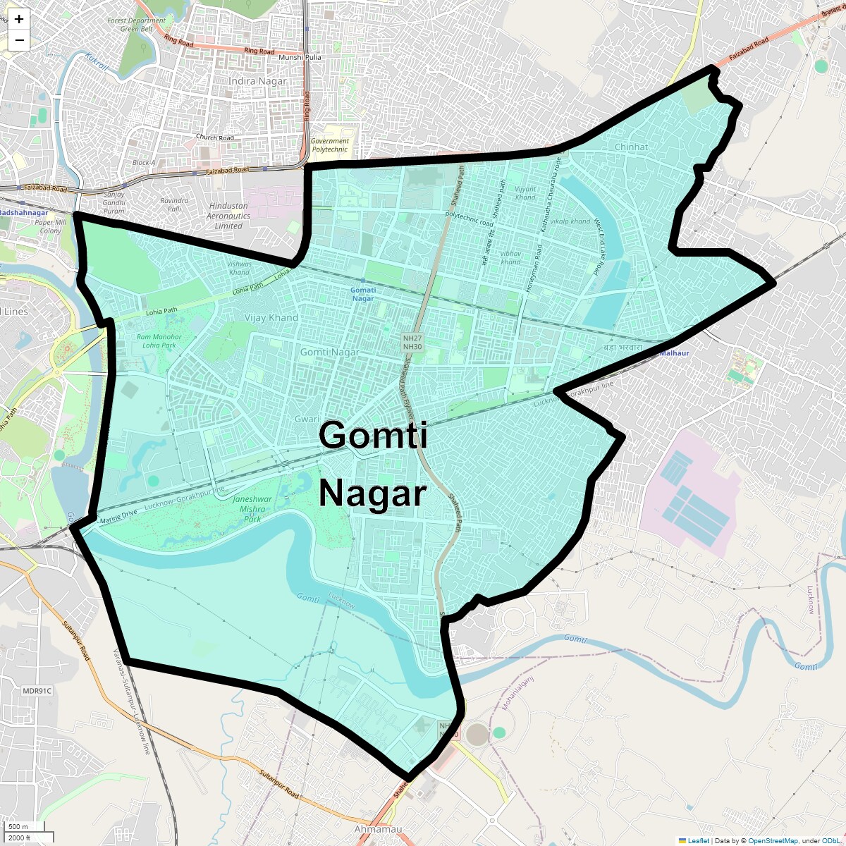 Check Time Travel of Gomti Nagar, Lucknow