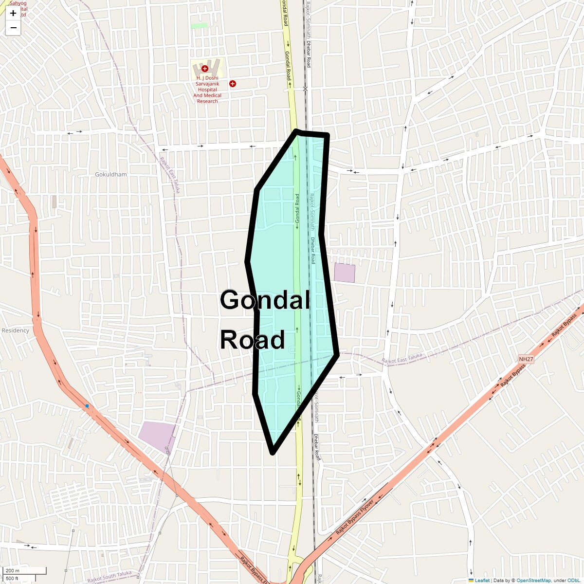 Gondal Road Map