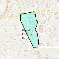 Gopal krishna Nagar Map