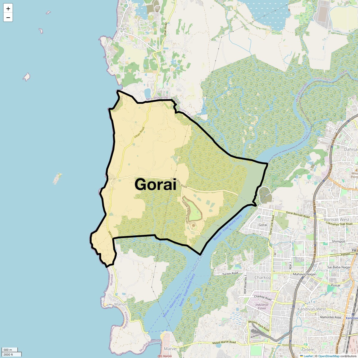 Check Time Travel of Gorai, Mumbai