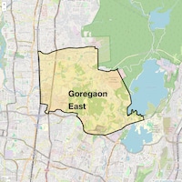 Goregaon East Map
