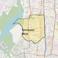 Goregaon West Map