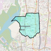 Goregaon West Map