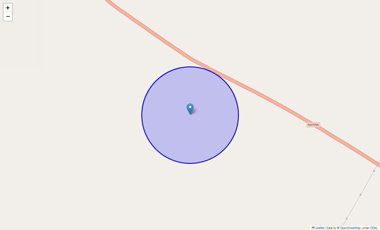 Location Map of Gotka, Meerut