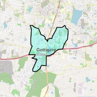 Gottigere Map
