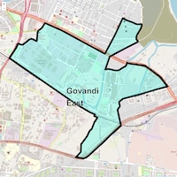 Govandi East Map