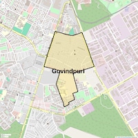 Govindpuri Map