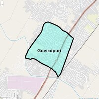 Govindpuri Map
