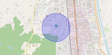 Location Map of Green Fields Colony, Faridabad
