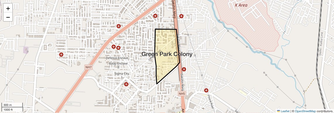 Green Park Colony,Zirakpur