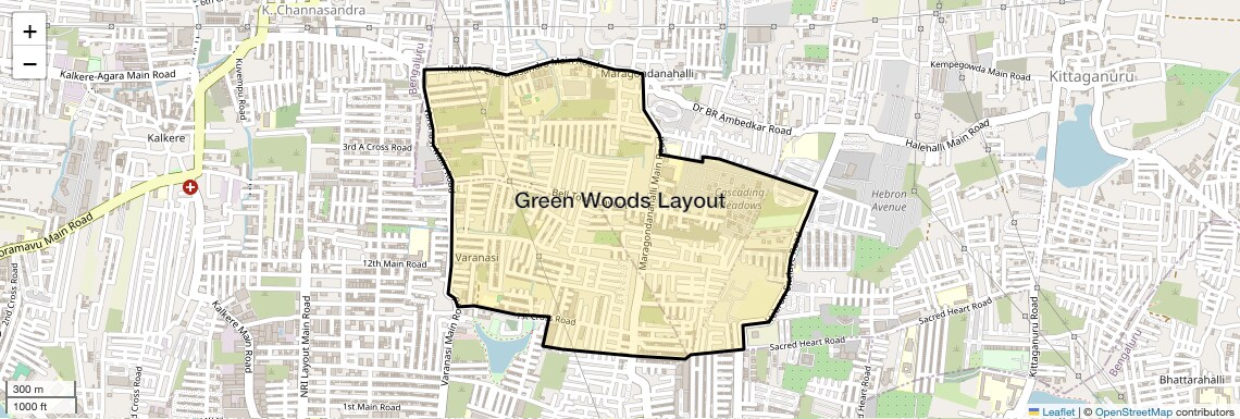 Green Woods Layout,Bangalore