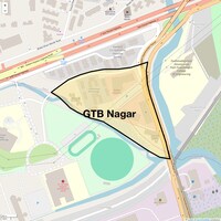 GTB Nagar Map