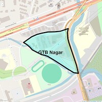 GTB Nagar Map