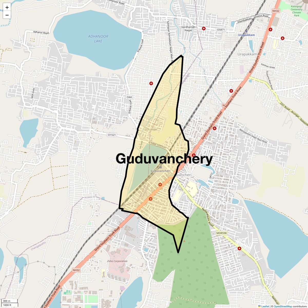 Check Time Travel of Guduvanchery, Chennai