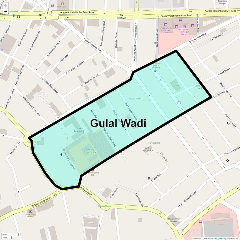 Location Map of Gulal Wadi