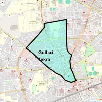 Gulbai Tekra Map
