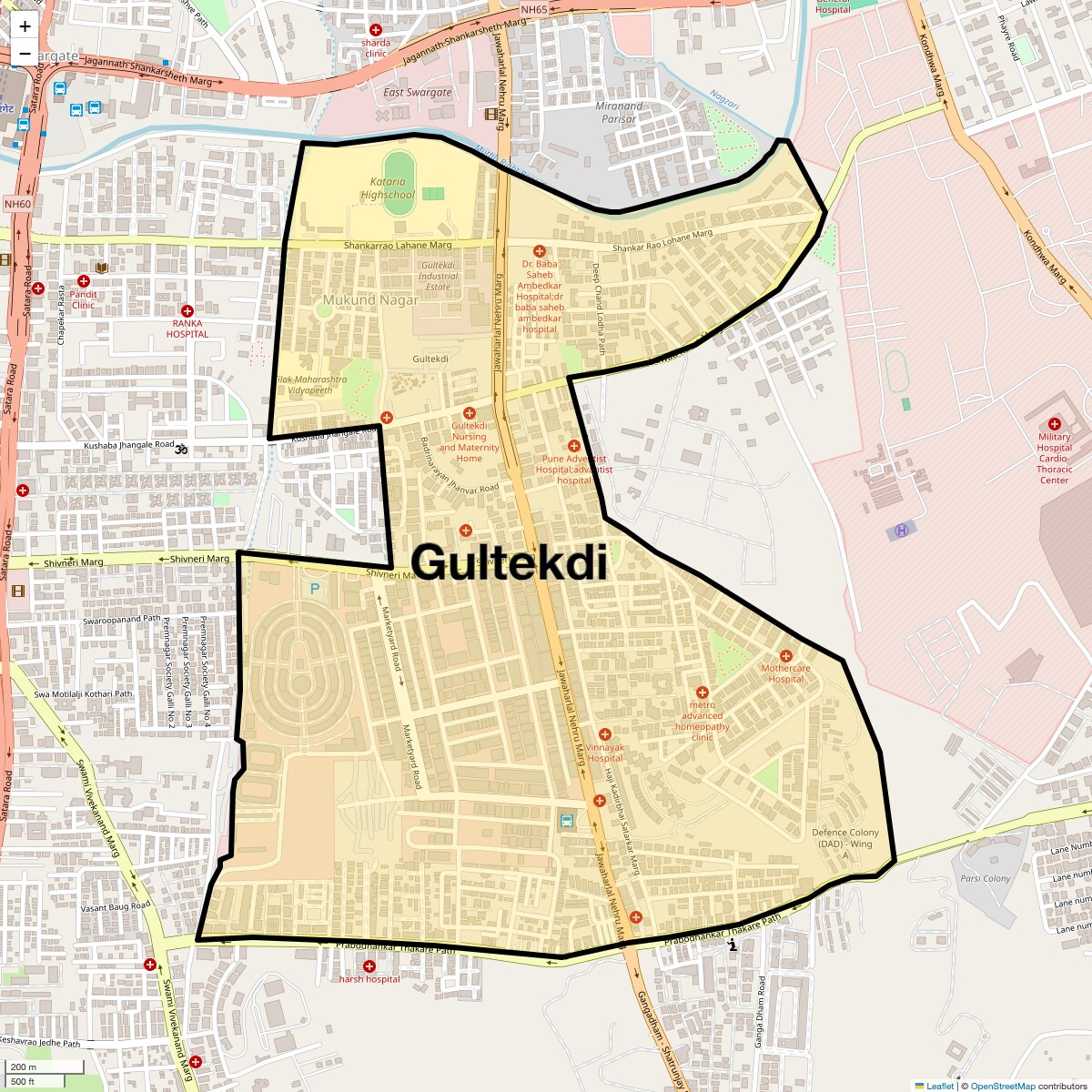 Check Time Travel of Gultekdi, Pune