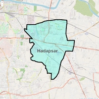 Hadapsar Map