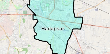 Location Map of Hadapsar, Pune