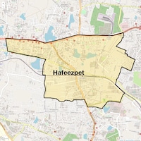 Hafeezpet Map