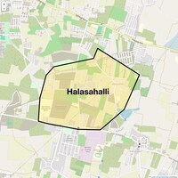 Halasahalli Map