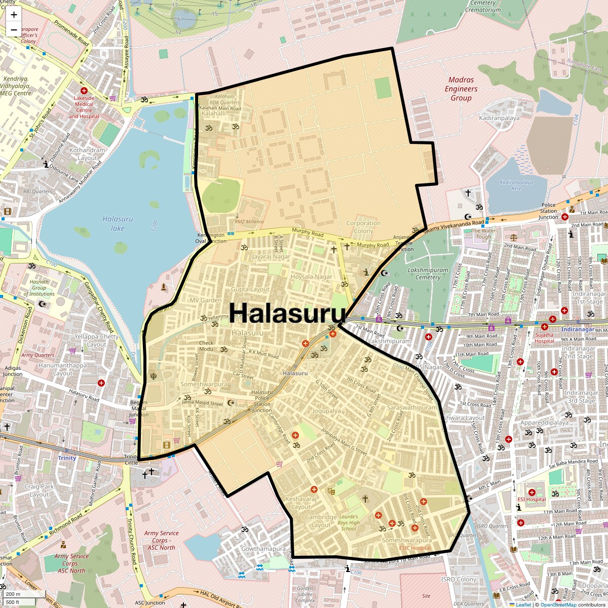 Check Time Travel of Halasuru, Bangalore